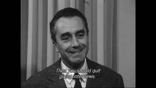 Red Desert 1964 – Michelangelo Antonioni Interview [upl. by Idalla368]