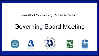 Peralta Colleges Board of Trustees Meeting July 11 2023 [upl. by Nadaha]