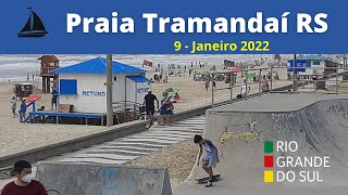 Praia de Tramandaí  9 Janeiro 2022 [upl. by Weywadt]