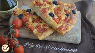 Focaccia pugliese con semola rimacinata di grano duro [upl. by Paxton150]