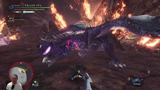 Alatreon en solitario Gran Espada Monster Hunter World alatreon monsterhunterworld [upl. by Norok]