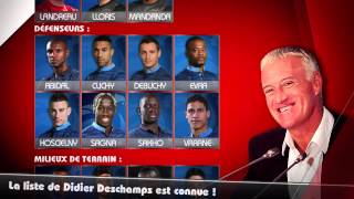 La liste de Didier Deschamps pour le barrage face à lUkraine est connue [upl. by Nisior568]