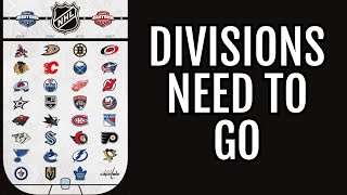 The NHL Should Abolish Divisions [upl. by Ahsirtap]