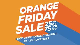 Orange Friday Sale  Sale 2575 off  10 additional discount  Bahrain [upl. by Emelyne960]