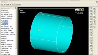 analysis of fuselage using ansys part 1 [upl. by Esalb]