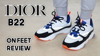 New Season Dior B22 Sneaker Review [upl. by Nahsar]