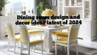 Dining room decorating ideas for your home [upl. by Ahsian41]