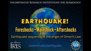 Earthquake Foreshock Mainshock or Aftershock Which was it [upl. by Aylsworth]