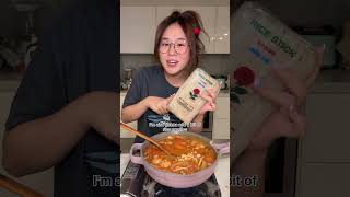 A BRAND NEW tteokbokki recipe teokbokki tomyum tomyumtteokbokki [upl. by Efrem75]