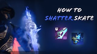 How To Hunter Shatter Skate  Destiny 2 READ THE DESCRIPTION PLS [upl. by Eissolf316]