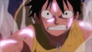 Luffy VS Blackbeard Dubbed Impel down arc [upl. by Neik734]