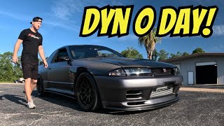 GTR Dyno Day Unleashing the R32 Beast [upl. by Adnirb]