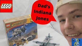 FSBB  LEGO Indiana Jones  Fighter Plane Chase Set 77012  Dads Christmas Present [upl. by Enoek908]