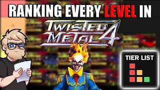 Twisted Metal 4 Levels TIER LIST [upl. by Partan896]