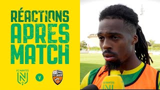 FC Nantes  FC Lorient  la réaction de JeanKévin Duverne [upl. by Jennie]