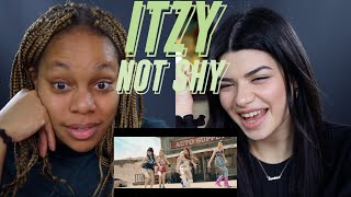 ITZY “Not Shy” MV reaction [upl. by Gnni996]