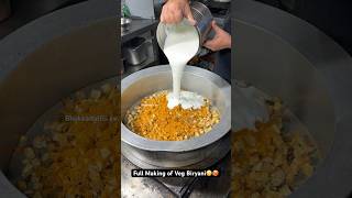 Full Making of Veg Biryani😳🥵 Indian Street Food [upl. by Irol383]