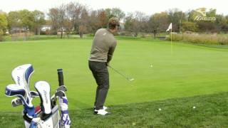 Luke Donald Mizuno Masterclass 6  Downhill pitch [upl. by Nuaj]