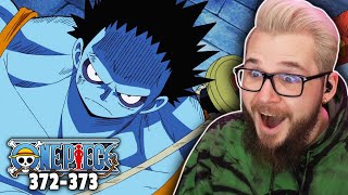 NIGHTMARE LUFFY is Built Different  ONE PIECE Ep 372373 REACTION [upl. by Enilorak]