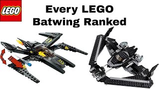 Every LEGO Batwing Ranked 20062019 [upl. by Ursulette429]