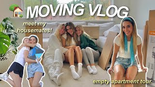 MOVING INTO AN APARTMENT WITH MY FRIENDS  apartment tour [upl. by Jeramie375]