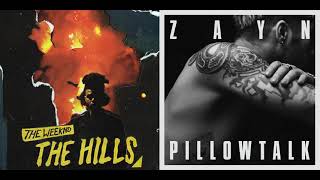 The Hills amp Pillowtalk  The Weeknd amp Zayn Mashup [upl. by Akyeluz]