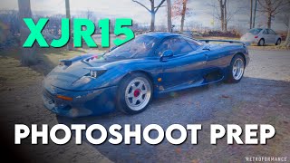 Jaguar XJR15 Photoshoot Prep  A Retroformance Vlog [upl. by Itsirc440]