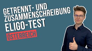 Getrennt und Zusammenschreibung  Eligo Test Vorbereitung  Einfach erklärt von Plakos [upl. by Conan]