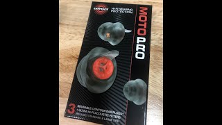 Earpeace Moto Pro earplug review [upl. by Otes828]