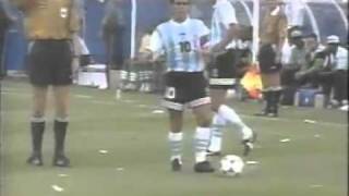 Gol de Claudio Caniggia a Nigeria FUTBOL RETRO TV [upl. by Lorrac832]