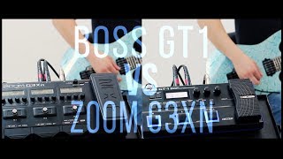 The Best Guitar Amp Modeler with 200 Budget Zoom G3Xn vs Boss GT1 [upl. by Senzer]