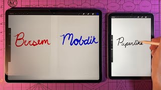 Bersem Vs Mobdik Vs Paperlike Screen Protector for iPad Mini 6 User Review [upl. by Okomom]