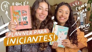 PLANNER PARA INICIANTES  O que é e como usar [upl. by Neehsar805]