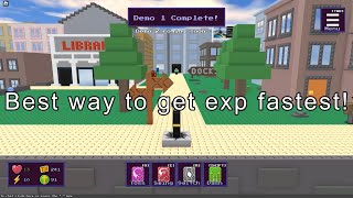 Block Tales Best way to get exp fastest [upl. by Coady988]