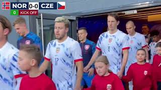 🔴 Norway vs Czech Republic HIGHLIGHTS 12 Oscar Bobb goal David Zima Antonin Barak free kick [upl. by Rego]