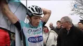 Sylvain Chavanel au cyclo cross de Bardenac 16 [upl. by Giverin885]