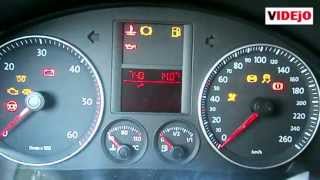 How to reset oil light on VW GOLF 5 [upl. by Pollard]