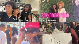 Spelman Diaries Season 2 Ep 7Random Clips from my Sophomore Year at Spelman College [upl. by Ifar]