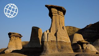 Canadian Badlands Amazing Places 4K [upl. by Malia]