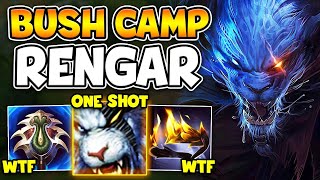 WTF RENGAR TOP RIPS YOU TO SHREDS IN 05 SECONDS FLAT JUMP SCARE RENGAR [upl. by Topliffe]