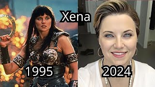 XENA WARRIOR PRINCESS ★19952001★ cast then and now 2024 Beforeafter20 xenawarriorprincess [upl. by Alyakem850]