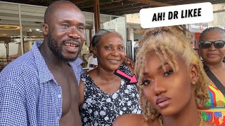 Wendy Shay’s Auntie Couldnt Hold It After Seeing Dr Likee Kyekyeku 39 Forty On Set [upl. by Lewiss301]