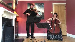 Violin and Cello Duet  Czardas Monti [upl. by Mirilla]