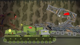 МОНСТРЫ КВ6 vs ENDOMONTY  Мультики про танки [upl. by Htial]