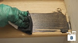 How to Refinish Wood Stairs  Staining [upl. by Malkin]