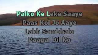 Kal Ho Naa Ho Kal Ho Naa Ho Karaoke With Lyricsm4v [upl. by Aneehsar337]