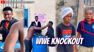 KNOCKOUT Mark Angel ComedyIzah Funny Comedy [upl. by Anelat]