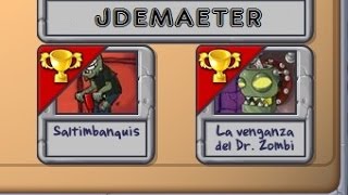 Juguemos Plants VS Zombies  Minijuegos  Saltimbanquis y La Venganza del Dr Zombi [upl. by Ecirtnas813]