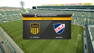 Peñarol v Nacional  Group 6 round 9 match 42  Copa Libertadores  PES 2013 [upl. by Ahsekyt]