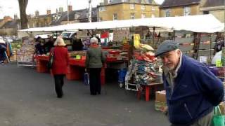 Market Day MoretoninMarsh Gloucestershire [upl. by Ahsets]